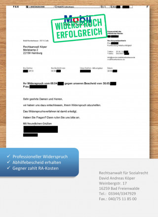 Mobil Krankenkasse Krankengeld Aufforderung zum Reha-Antrag