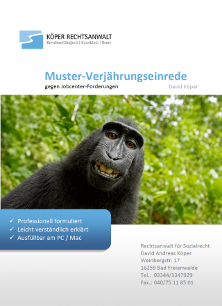 Muster-Verjährungseinrede Jobcenter