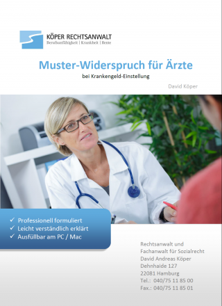 Muster-Widerspruch für Ärzte